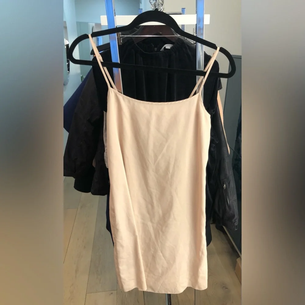 DOROTHEE SCHUMACHER Women’s Midi Silk Orange Dress With Waist Straps (XS, US 2) - Picture 9 of 12